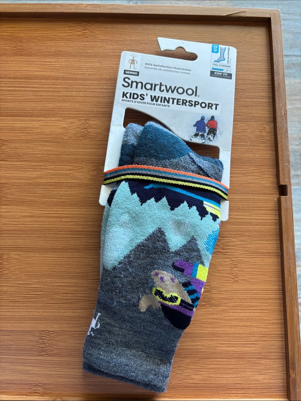 Smartwool Kids' Wintersport Merino Wool Ski Socks - Moose